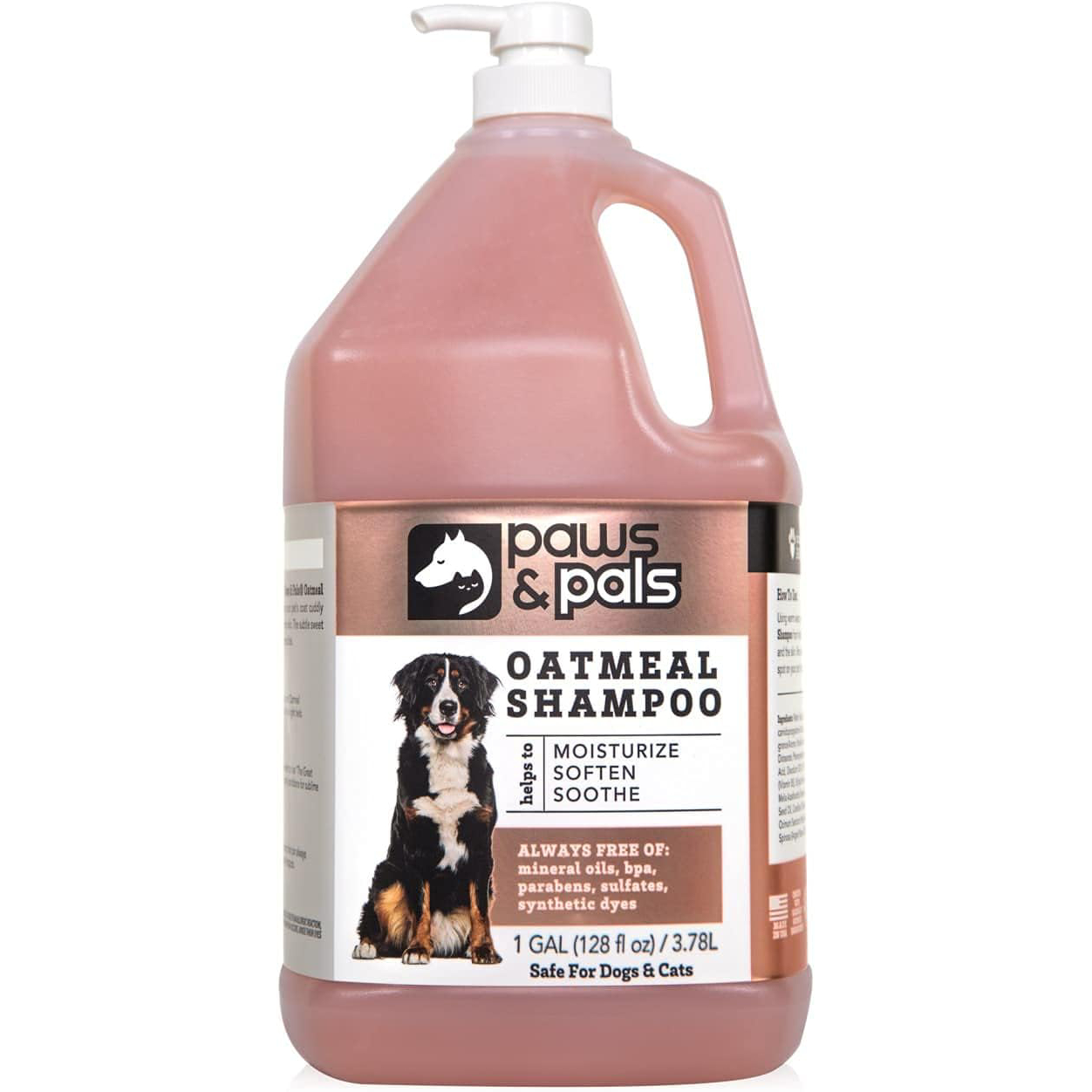 Paws and Pals Natural Oatmeal Dog Shampoo 