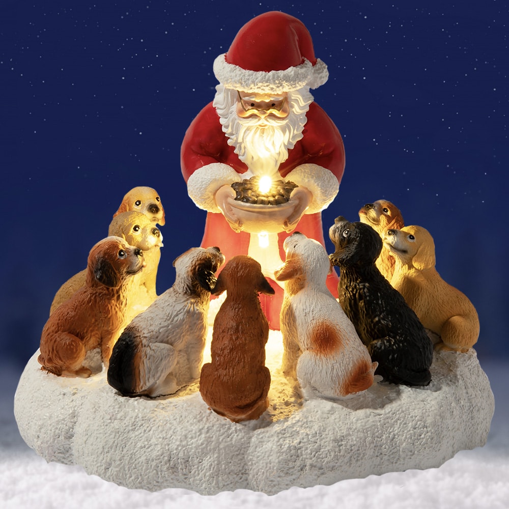 Santa Dogs Main Image Lit