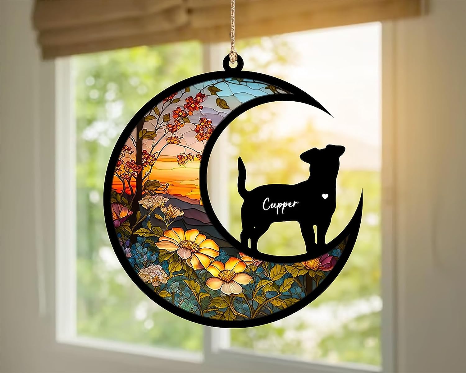 Lovelypod Dog Memorial Suncatcher