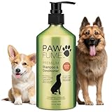 Pawfume Dog Shampoo and Conditioner – Hypoallergenic Dog Shampoo for Smelly Dogs – Best Dog Shampoos & Conditioners – Probiotic Pet Shampoo for Dogs – Best Dog Shampoo for Puppies (Show Dog)