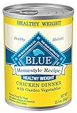 Blue Buffalo Homestyle Recipe Adult Wet Dog Food, Made with Natural Ingredients, Chicken Dinner With Garden Vegetables, 12.5-oz. Can (Pack of 12)