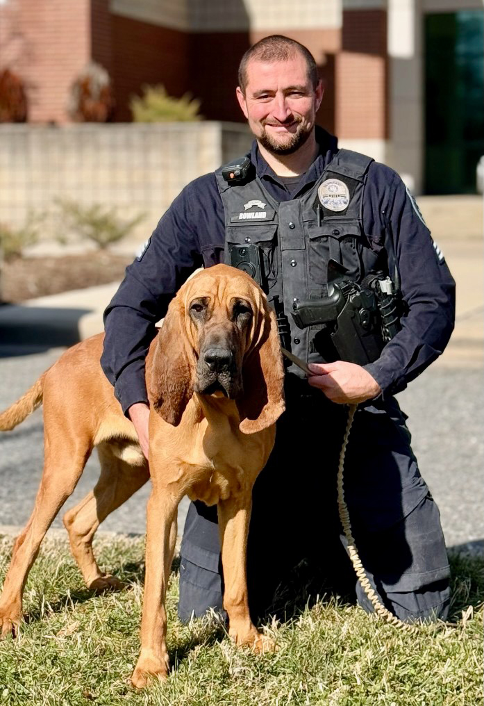 Barking News Bo and Sgt. Rowland ready for duty