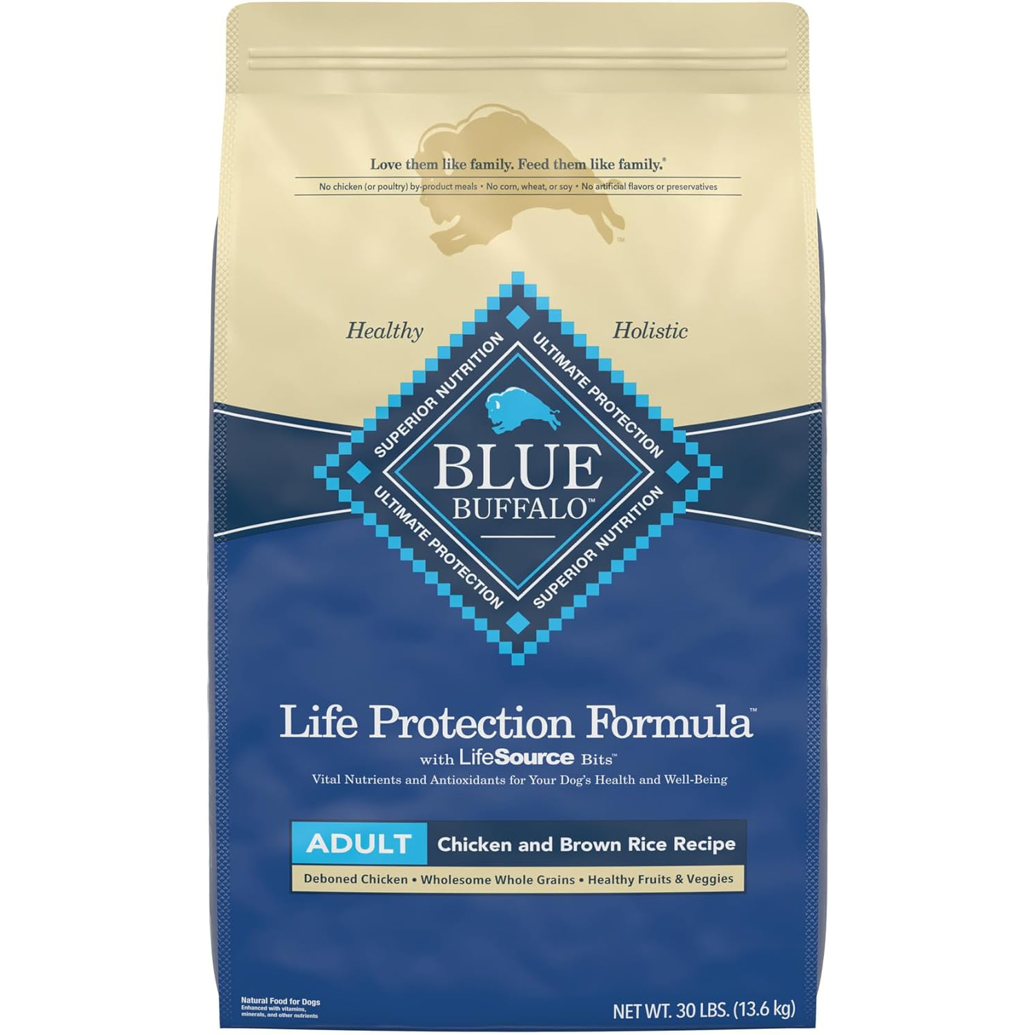 Blue Buffalo Life Protection Formula Natural Adult Dry Dog Food