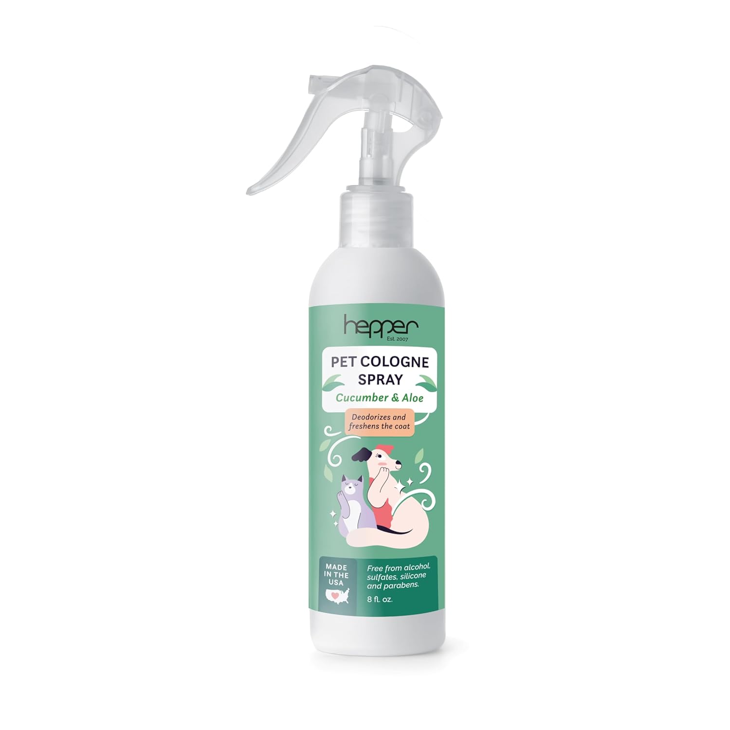 Hepper Pet Cologne Spray - Long-Lasting Dog:Cat Cologne & Perfume Spray for Pups:Kittens