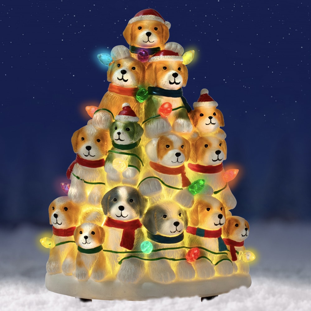 Puppy Tree Main Image Lit Version