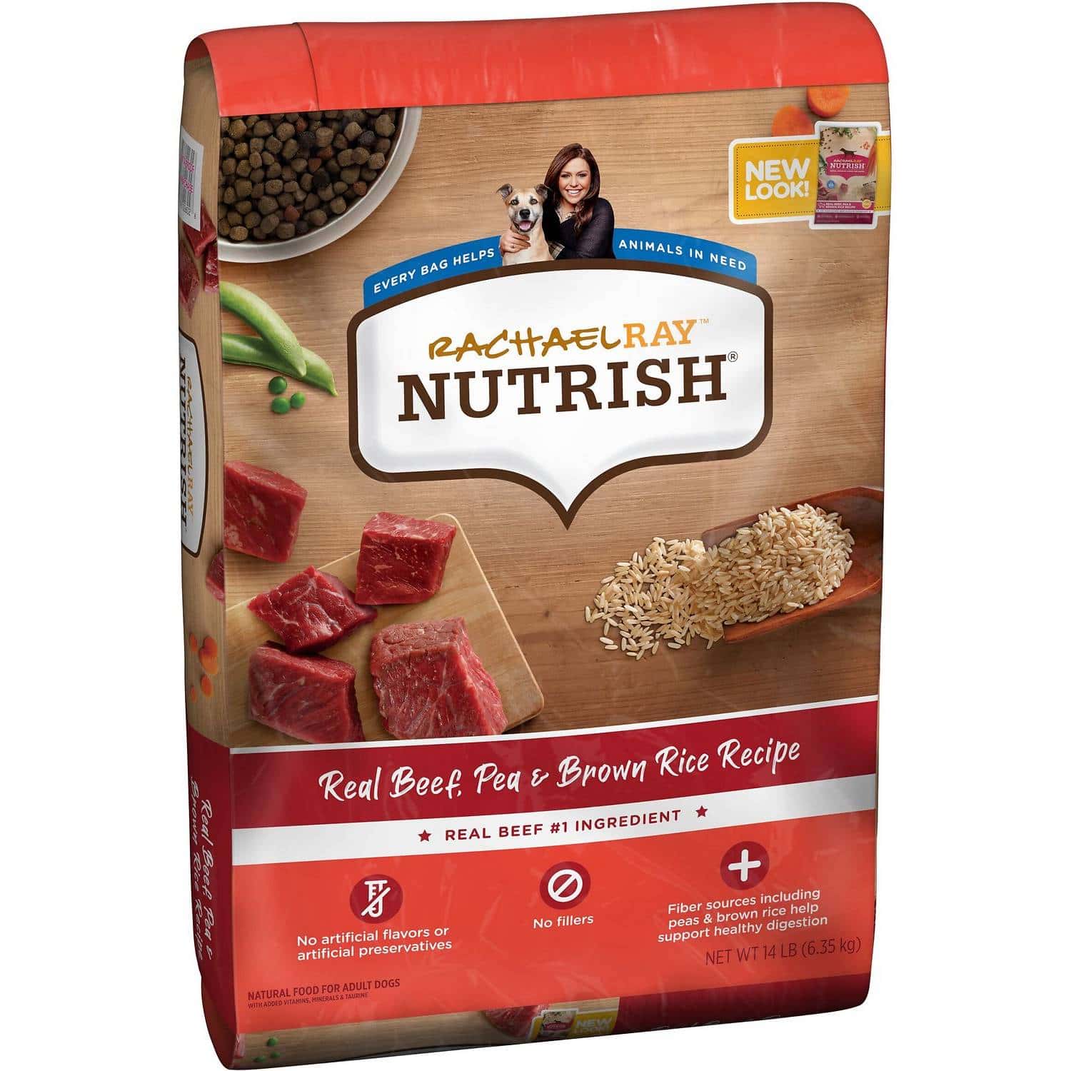 Rachael Ray Nutrish Real Beef Pea Brown Rice Recipe 1 1