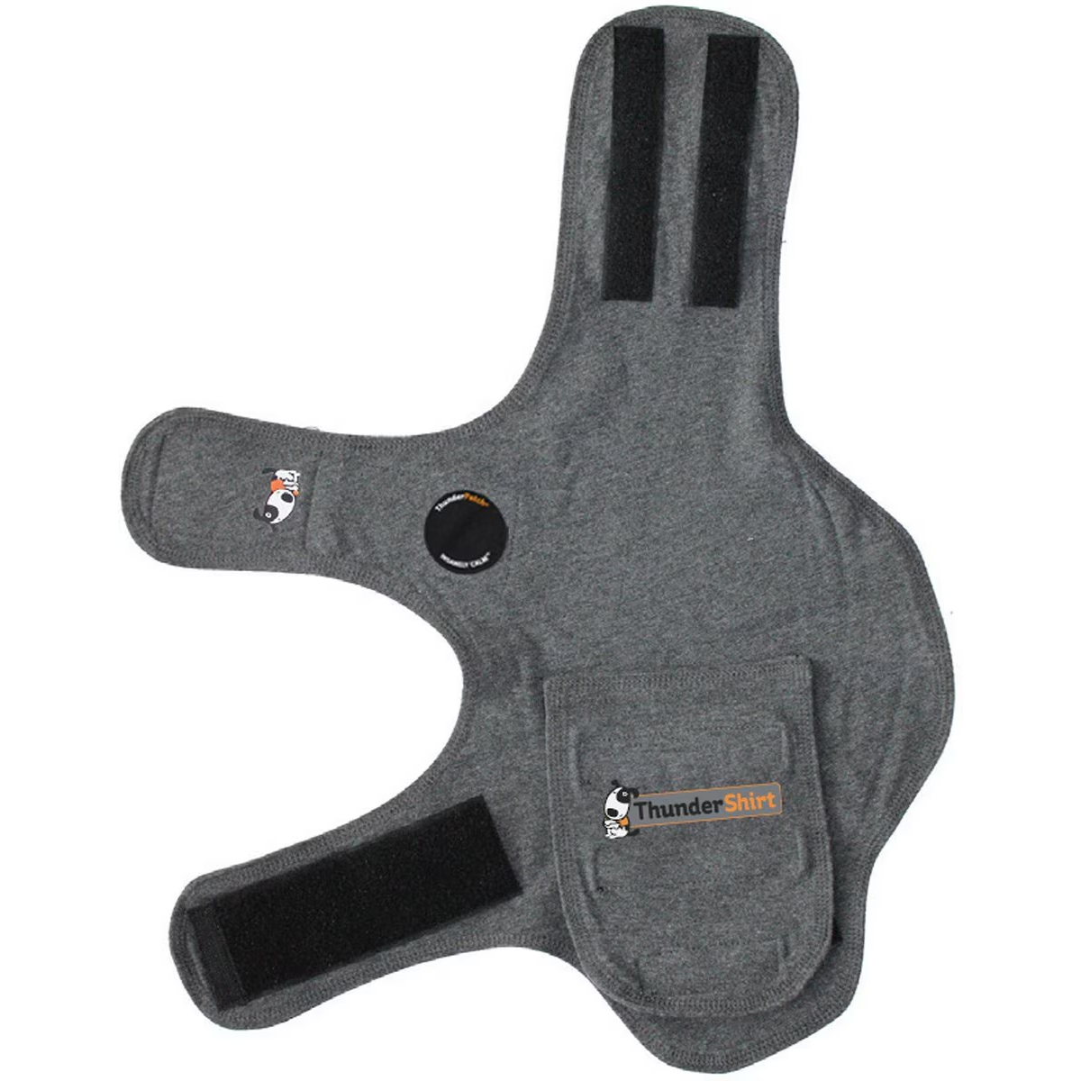 ThunderShirt Classic Anxiety & Calming Vest for Dogs, Heather Grey