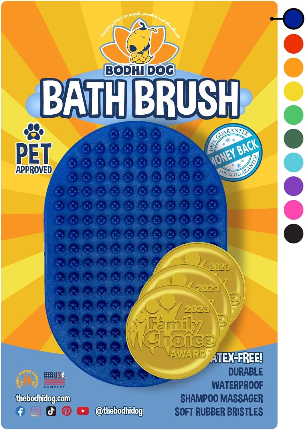 Bodhi Dog New Grooming Pet Shampoo Brush