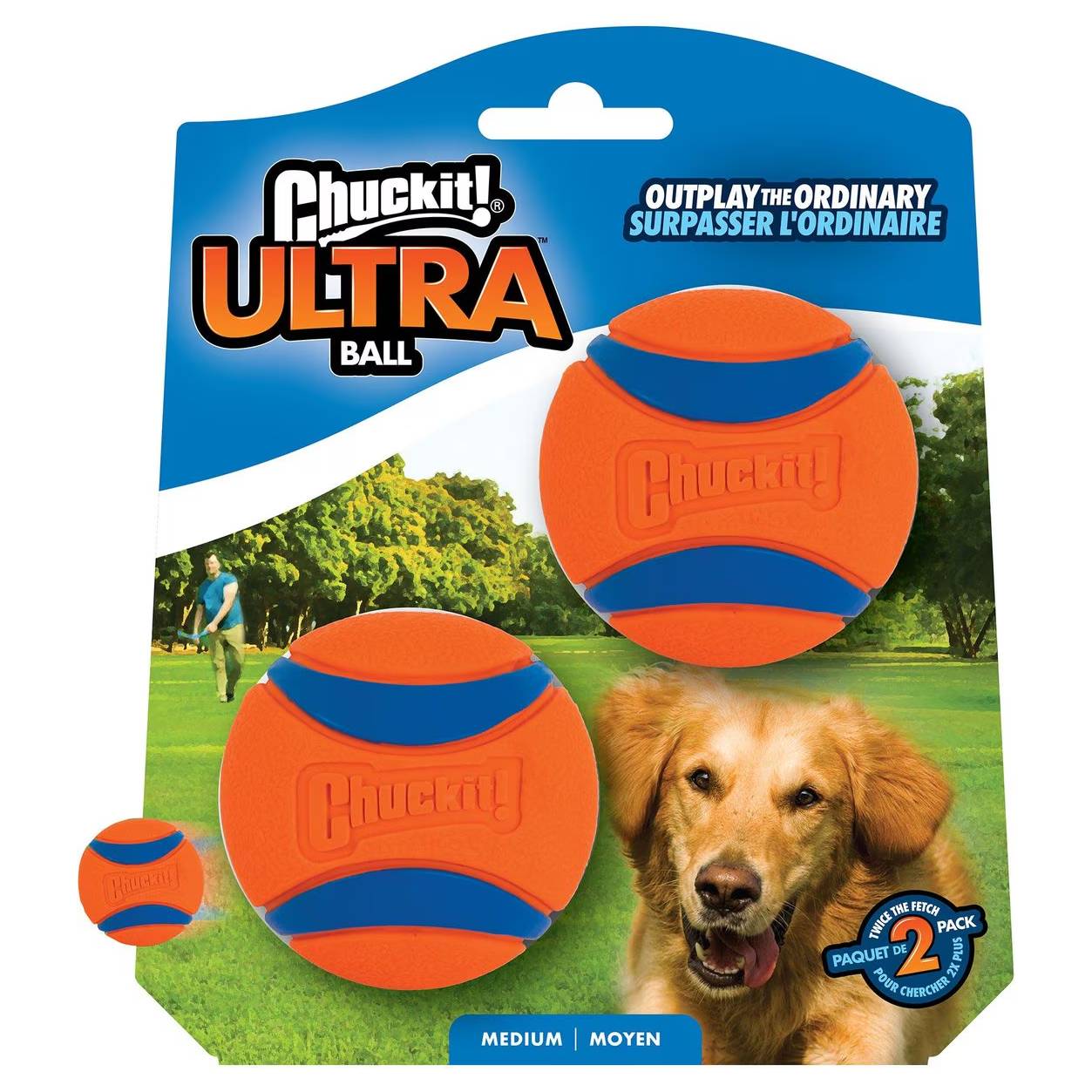 Chuckit! Ultra Rubber Ball Tough Dog Toy