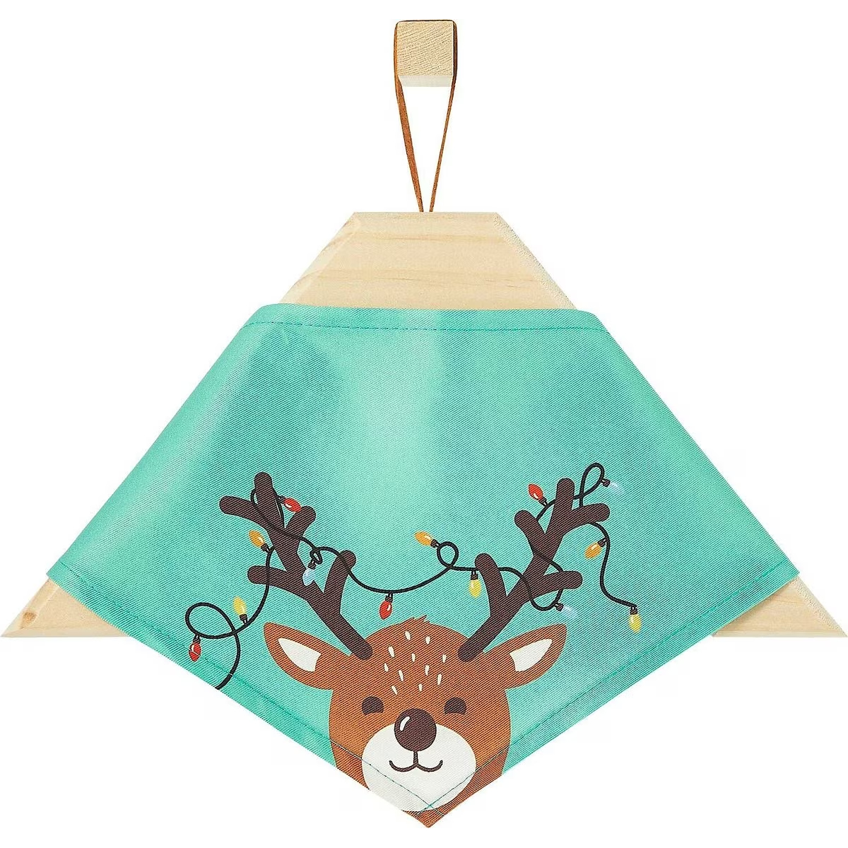 Frisco Peekaboo Reindeer Dog & Cat Bandana