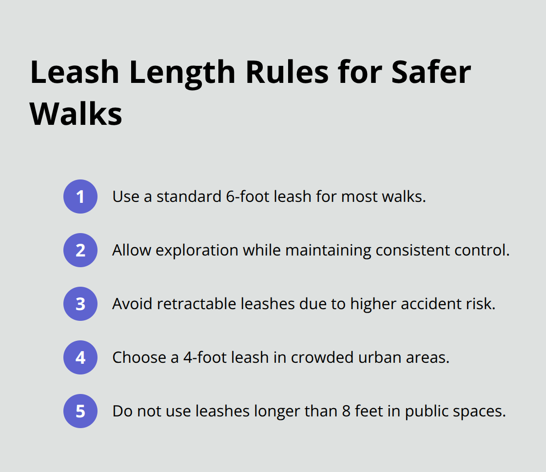 Key leash length guidelines for safer dog walks in the U.S. - dog leash safety