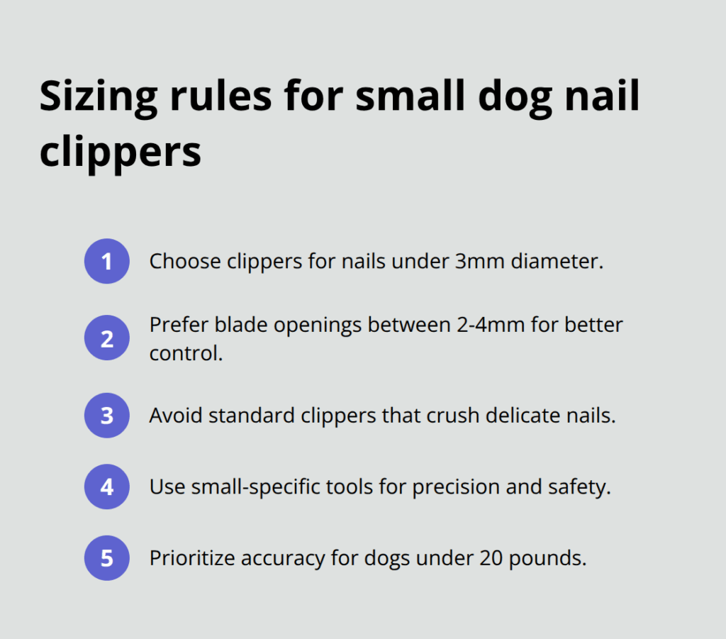 small dog nail clippers with safety guard infographic 1 1763244474