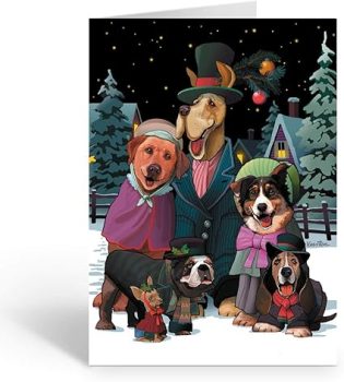 Stonehouse Collection | Dog Choir Holiday Card