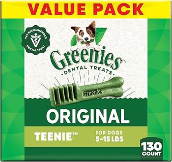 13 Dog Products to Put on Amazon Auto-Ship ASAP 5 Greenies Veterinarian-Recommended Natural Dental Dog Treats
