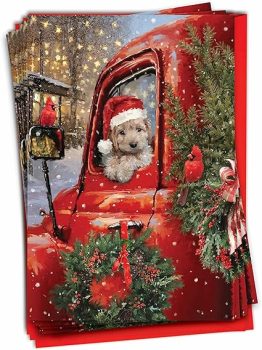 The Best Card Company 12 Christmas Greeting Cards Boxed