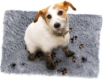 15 Wet Winter Weather Dog Products That Make Your Life Easier 7 Soggy Doggy Doormat Plain Solid Color Design