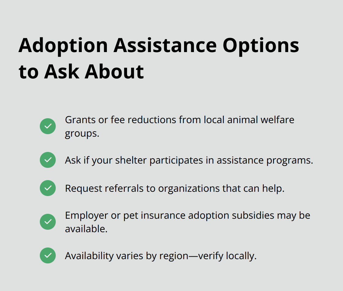 Checklist of ways U.S. adopters can reduce or offset puppy adoption costs. - puppy bowl adoption cost
