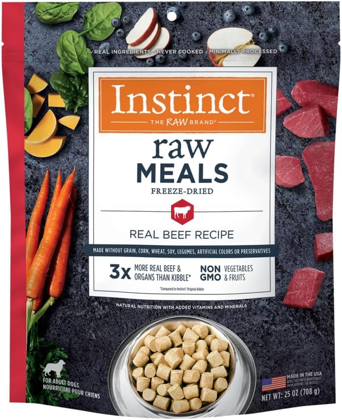 Instinct Freeze Dried Raw Meals, Natural Dry Dog Food