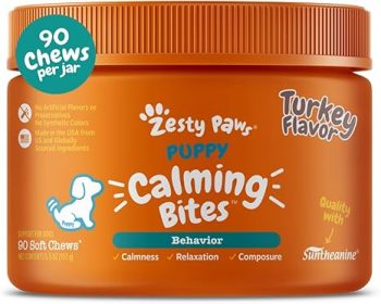 5 Best Puppy Calming Treats & Chews 5 Zesty Paws Calming Chews for Dogs