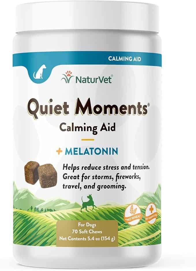 NaturVet Quiet Moments Calming Dog Supplement
