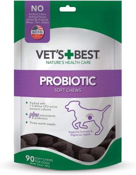 Vet's Best Probiotic Soft Chews Dog Supplement