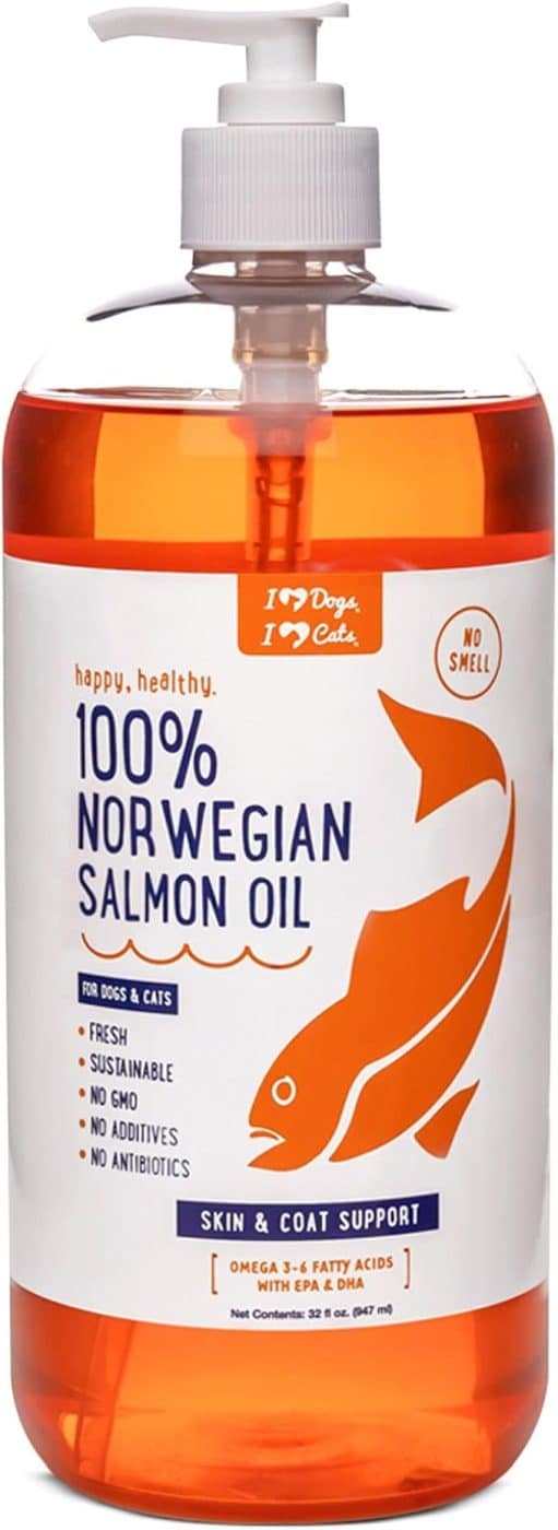iHeartDogs Salmon Oil for Dogs and Cats