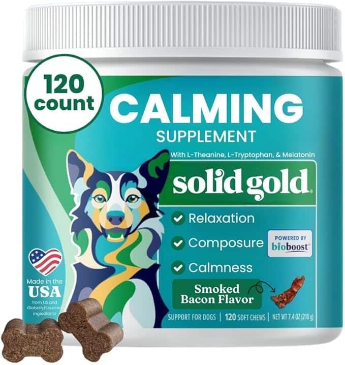 Solid Gold Calming Chews for Dogs 