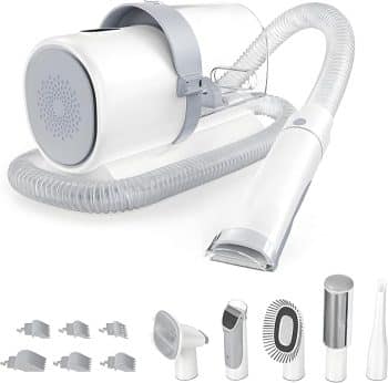 Best Value Dog Gear on Amazon (Under $50 & Prime Eligible) 11 Sweetcrispy Professional Pet Grooming Vacuum Kit