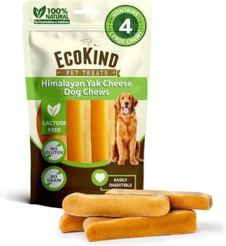 Best Value Dog Gear on Amazon (Under $50 & Prime Eligible) 5 EcoKind Premium Gold Yak Cheese Himalayan Dog Chews