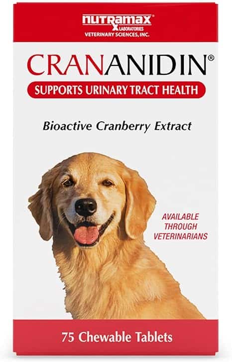 10 Best Urinary, Kidney and Bladder Supplements For Dogs 2026 23 Nutramax Laboratories Crananidin Cranberry Extract Urinary Tract Health Supplement for Dogs