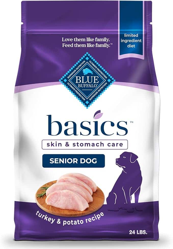 Blue Buffalo Basics Grain-Free Senior Dry Dog Food