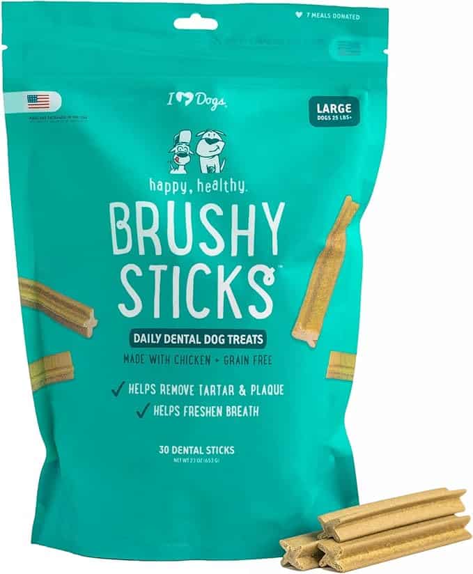iHeartDogs Brushy Sticks 