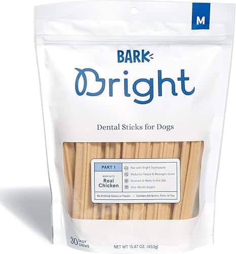 BARK Bright Dental Sticks for Medium Dogs Chews