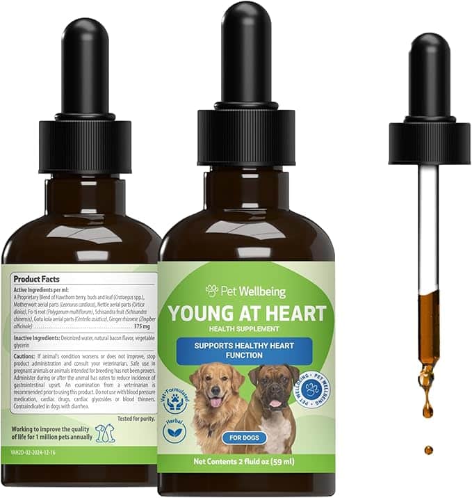 The 13 Best Heart Supplements For Dogs 27 Pet Wellbeing Young at Heart for Dogs