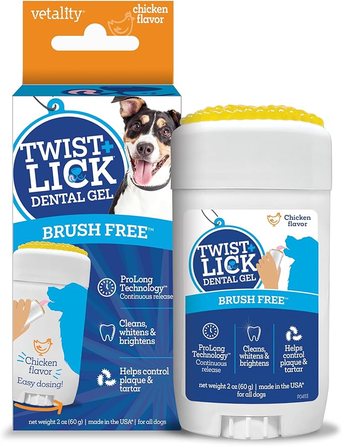 Twist + Lick Dental Gel for Dogs