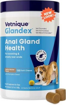Vetnique Glandex Anal Gland Soft Chew Treats 