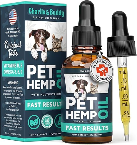 Charlie & Buddy Hemp Оil for Dogs Cats
