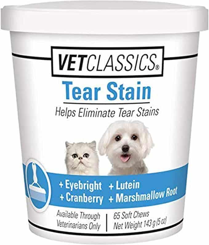 Vet Classics Tear Stain Supplements for Dogs, Cats
