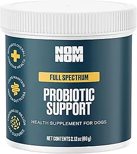 13 Best Probiotics For Dogs & Puppies (+1 to Avoid) 38 Nom Nom Dog Full Spectrum Probiotic Support