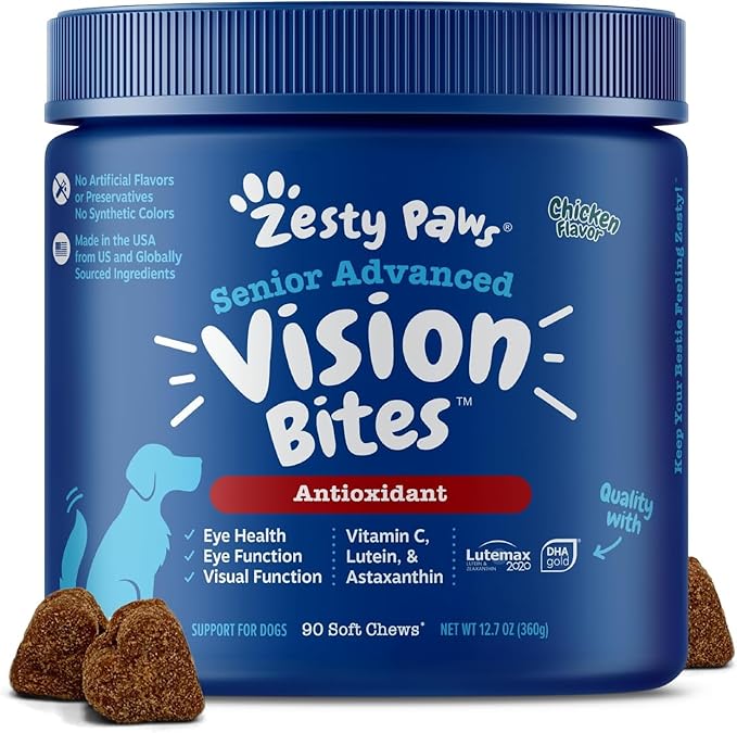 Zesty Paws Eye Supplement for Dogs