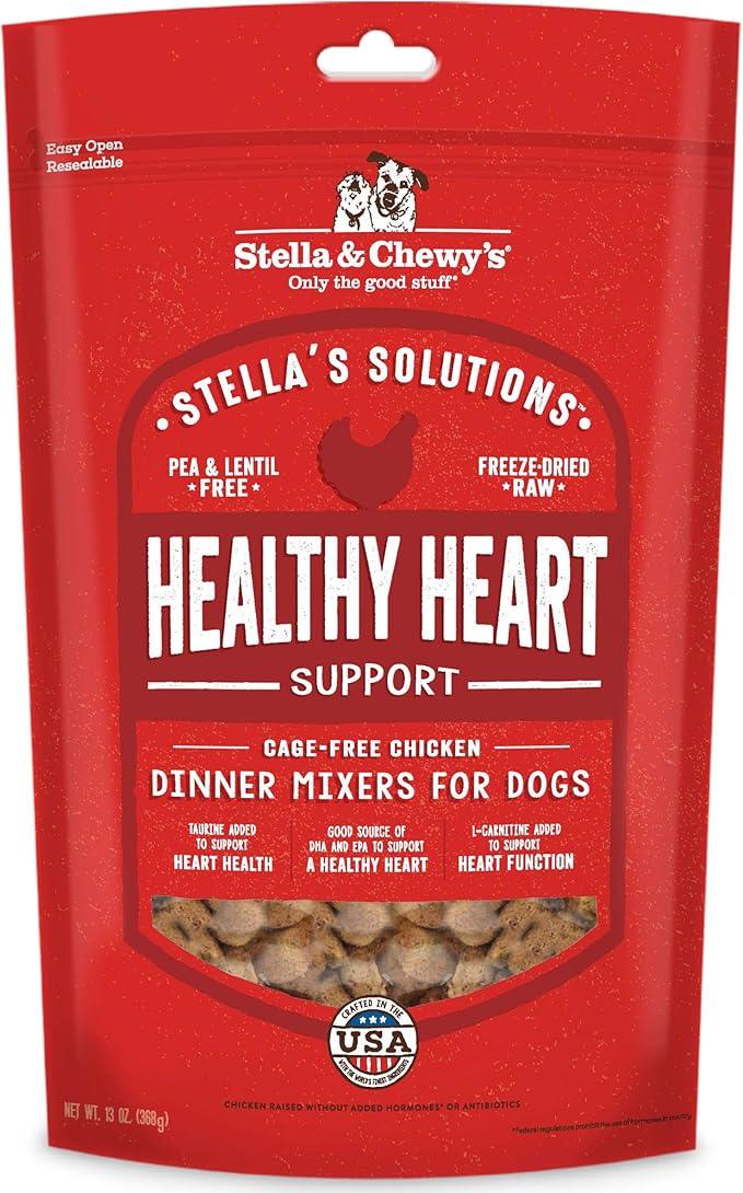 The 13 Best Heart Supplements For Dogs 14 Stella & Chewy's Freeze-Dried Raw Dog Food for Heart Health