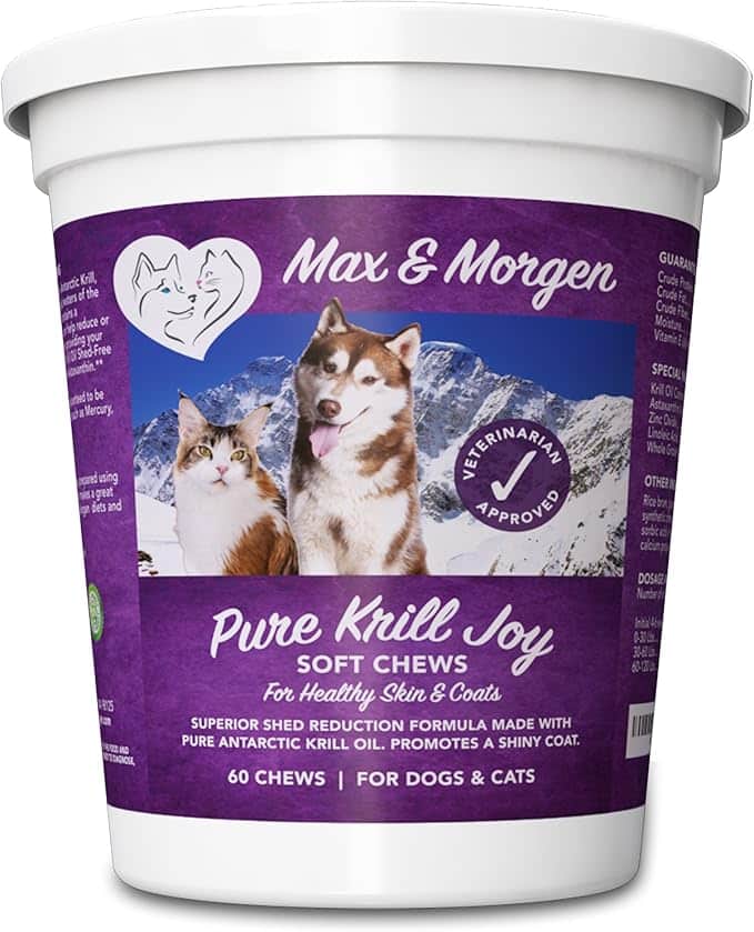 Pure Krill Joy, Antarctic Krill Oil Soft Chews for Dogs