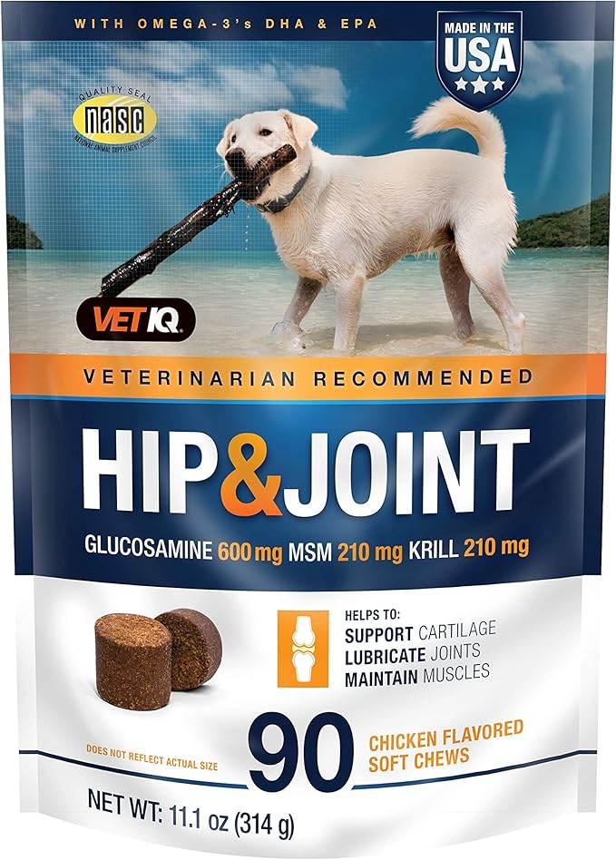 VetIQ Hip & Joint Supplement for Dogs