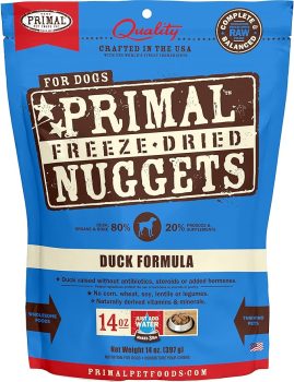 Primal Freeze Dried Raw Dog Food Nuggets