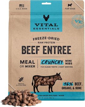 Vital Essentials Freeze-Dried Raw Dog Food