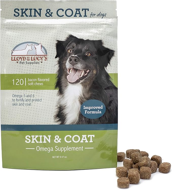 Skin and Coat Omega Supplement for Dogs