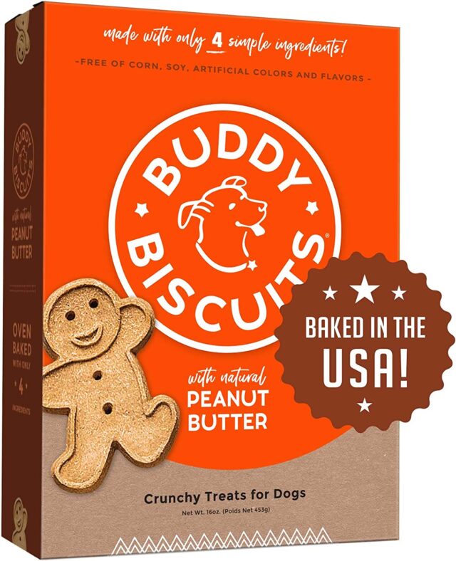 Our Picks For The 10 Best Dog Treats 19 Buddy Biscuits Peanut Butter
