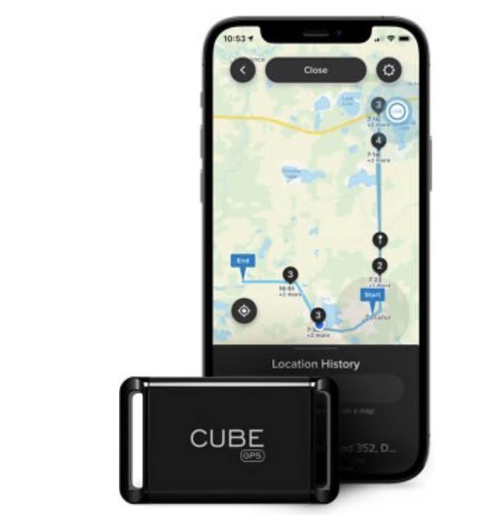 Cube Real Time GPS Dog & Cat Tracker