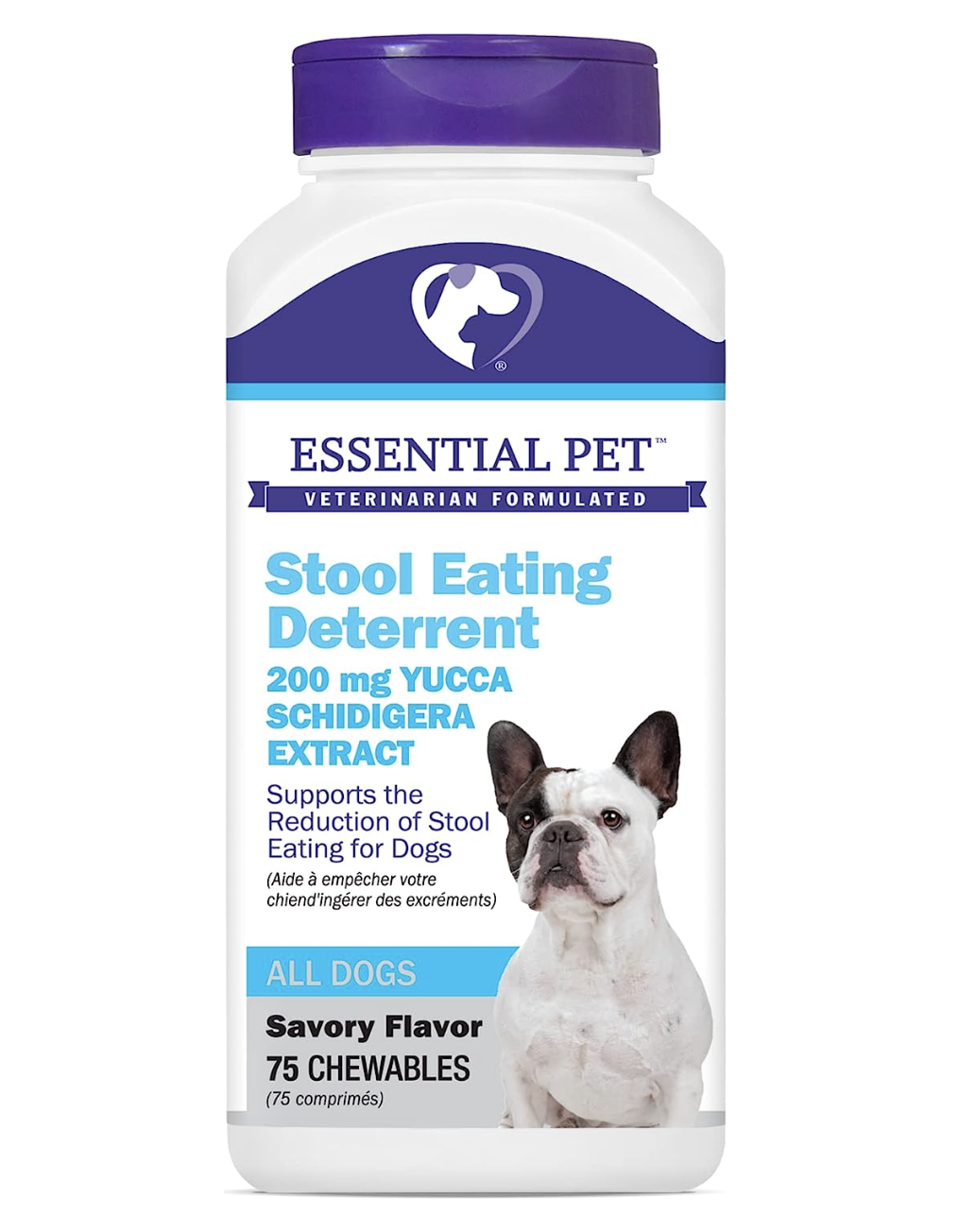 9. Stool Eating Deterrent with Yucca Schidigera Extract for Dogs