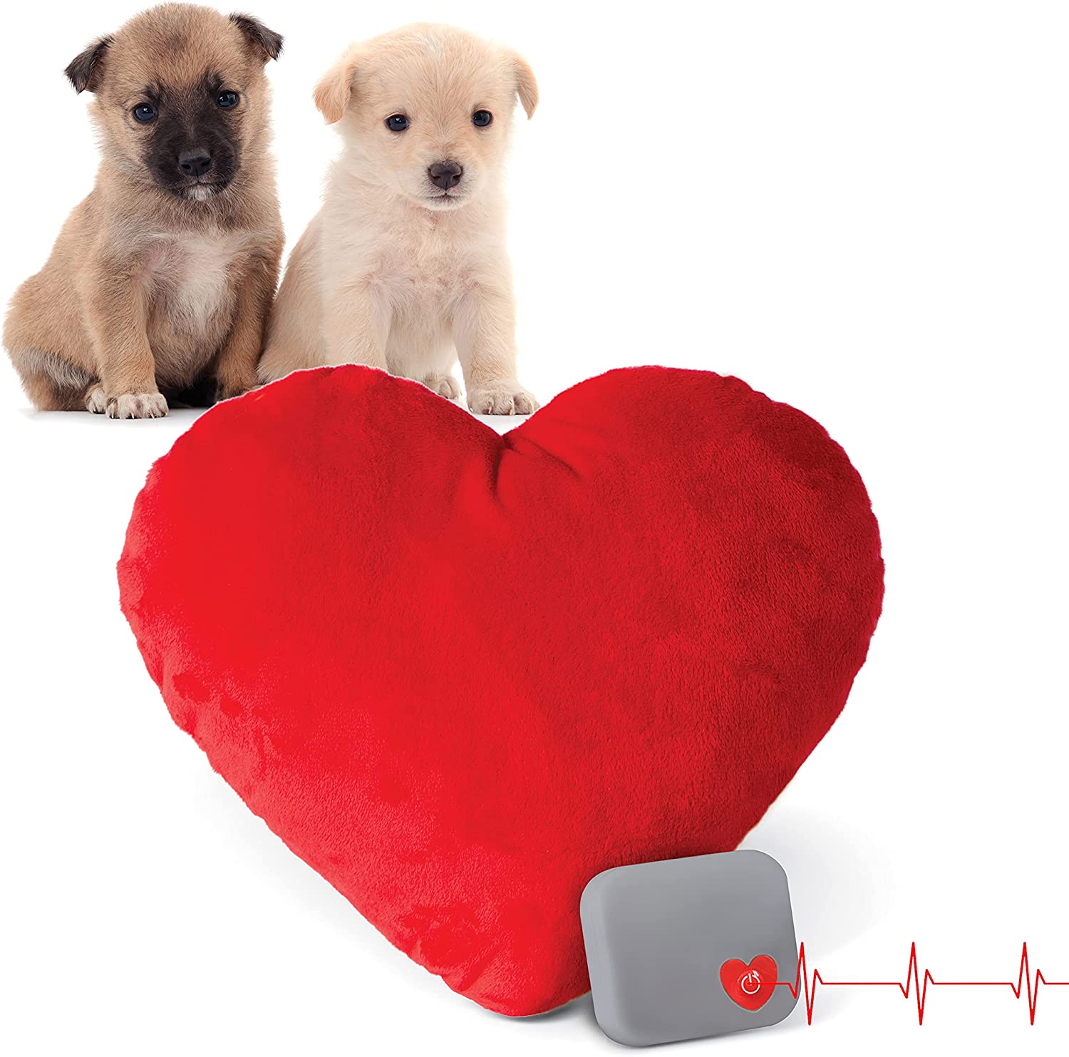 6. K&H Pet Products Mother's Heartbeat Calming Dog Toy